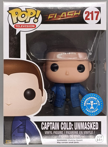 217 Captain Cold: Unmasked - DC The Flash Funko POP Funko