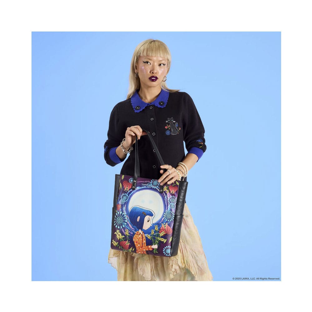 Pixar by Loungefly Cardigan Unisex Collared Cat Dragonfly - Coraline - Small