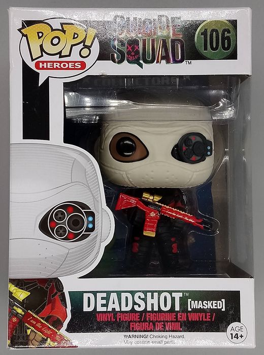 106 Deadshot (Masked) - Suicide Squad - Box Damaged Funko POP Funko