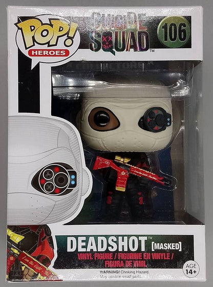 106 Deadshot (Masked) - Suicide Squad - Box Damaged Funko POP Funko