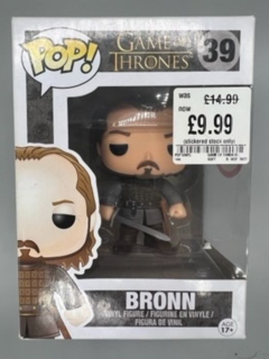 39 Bronn - Game of Thrones - Box Damaged Funko POP Funko