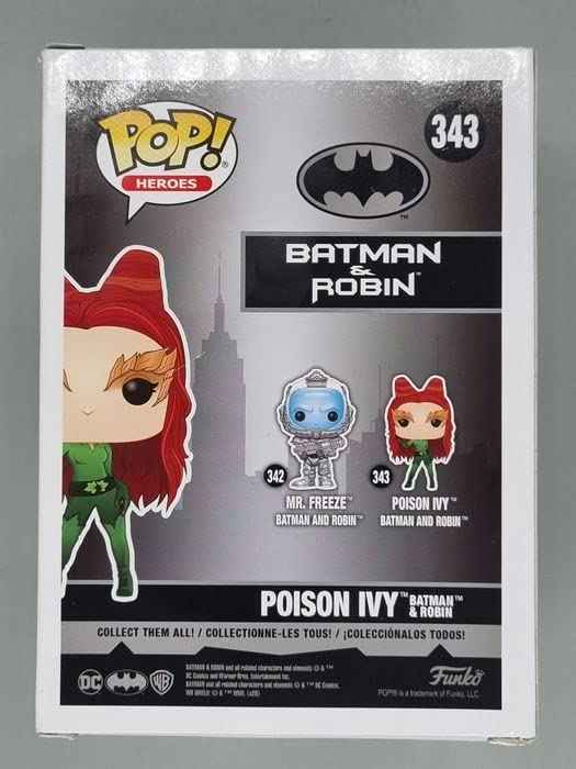 #343 Poison Ivy - DC Batman & Robin - Funko POP - Box Damaged