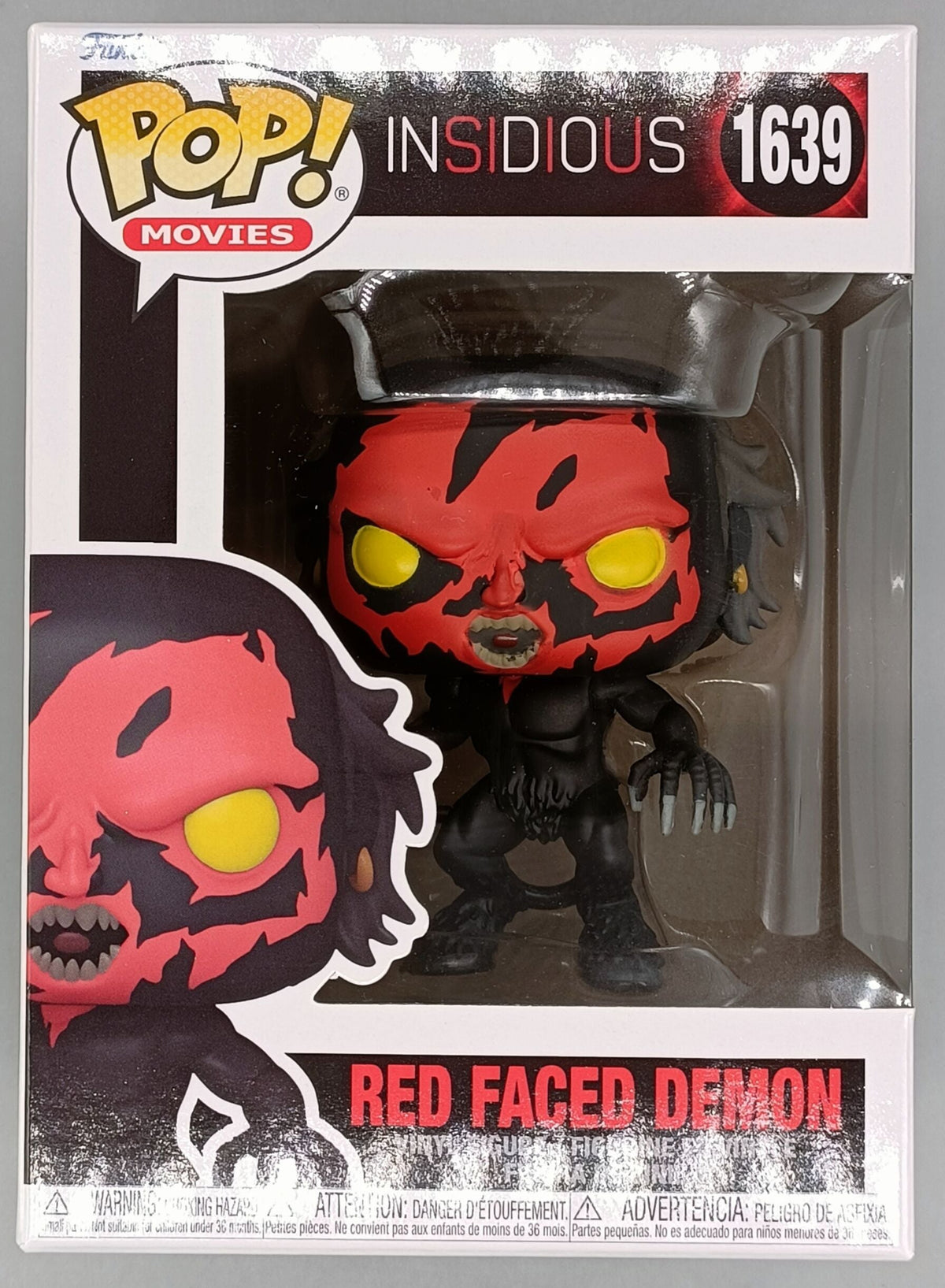 1639 Red Faced Demon - Insidious - Horror - Box Damaged Funko POP Funko