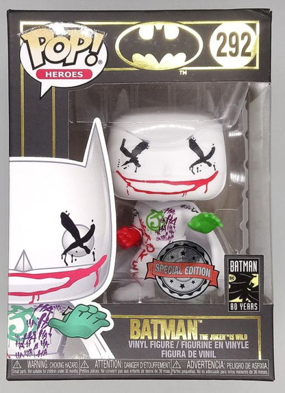 292 Batman (The Joker Is Wild) - DC Batman - Box Damaged Funko POP Funko
