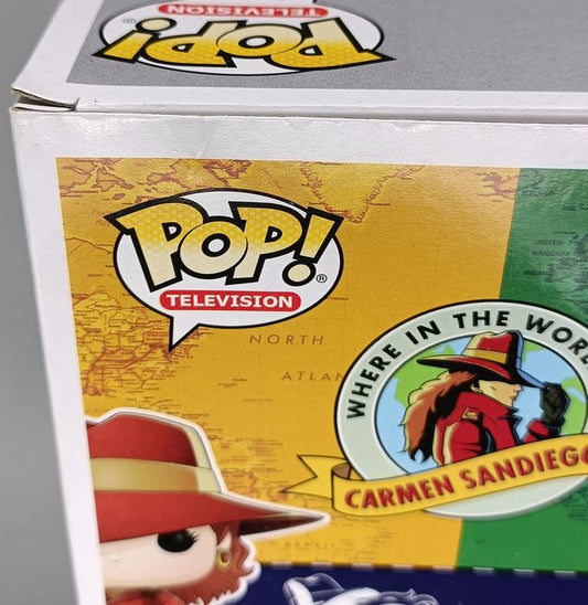 662 Carmen Sandiego - Carmen Sandiego - Box Damaged Funko POP