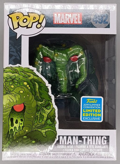 492 Man-Thing - Marvel - 2019 Con - Box Damaged Funko POP Funko