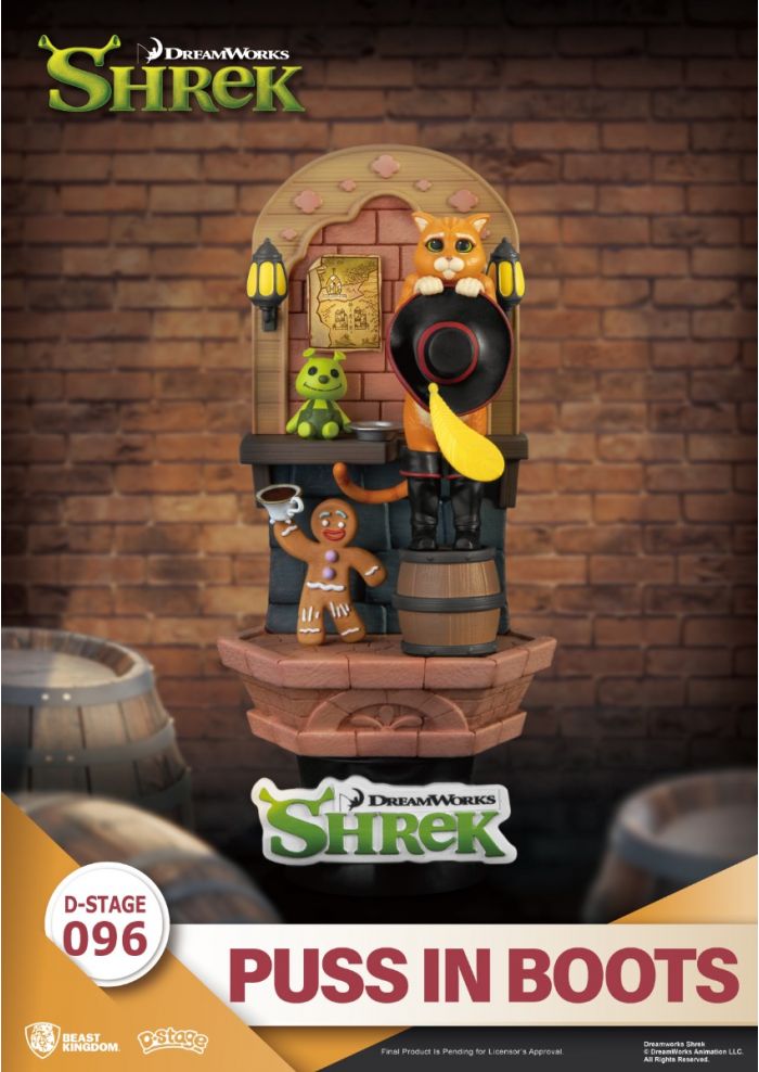 Figure (DS-096) Puss In Boots Shrek Figure