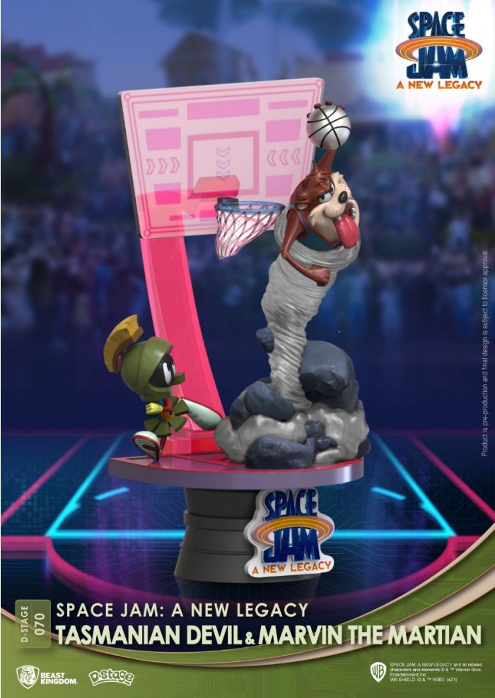 Figure (DS-070) Tasmanian Devil & Marvin The Martian - Space Jam: A New Legacy Figure