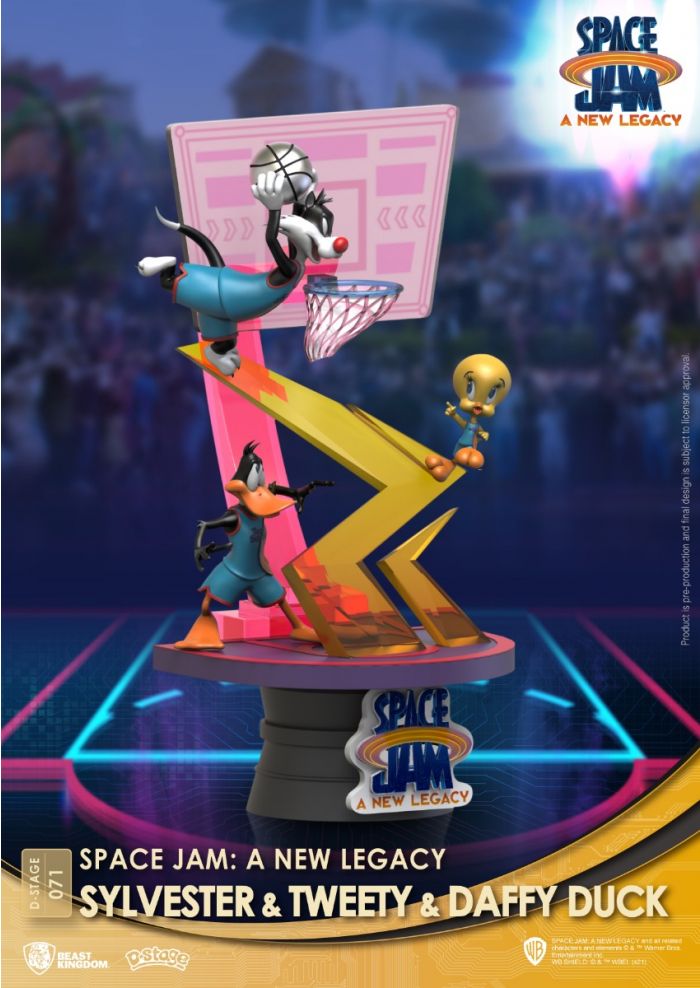 Figure (DS-071) Sylvester & Tweety & Daffy Duck - Space Jam: A New Legacy Figure