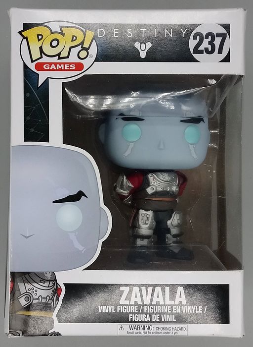 237 Zavala - Destiny - Box Damaged Funko POP