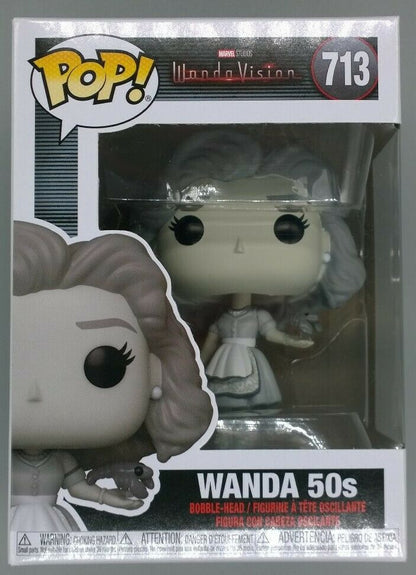 713 50s Wanda - B&W - Marvel Wandavision Funko POP Funko
