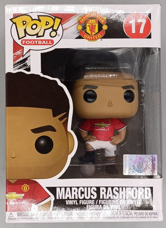 17 Marcus Rashford - Football - Manchester United - Funko POP - Box Damaged - FanofThings.co.uk