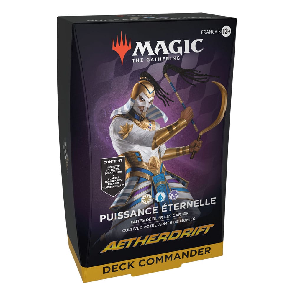 Magic the Gathering Aetherdrift Commander Decks Display (4) french