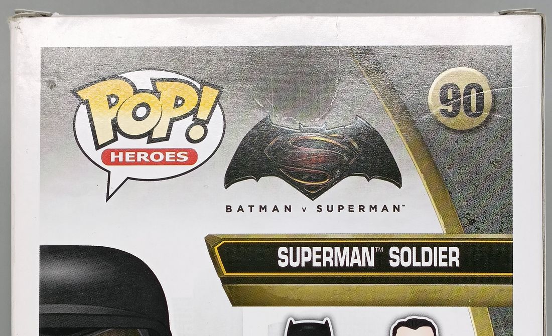 90 Superman Soldier - DC Batman V Superman - Box Damaged Funko POP