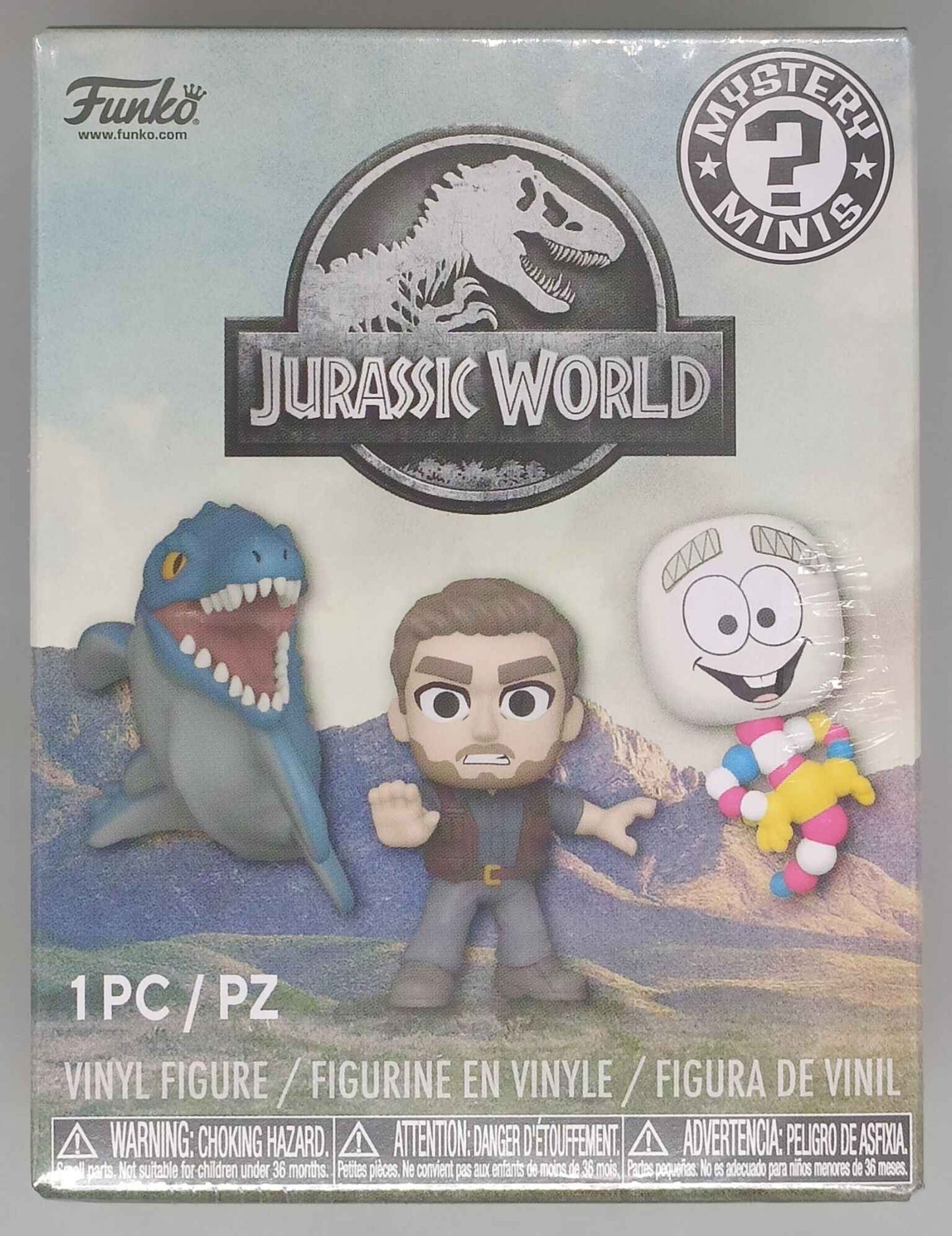 Jurassic World Mini Figures P&W 5 cm Funko Mini Figure Blind Box - [New]