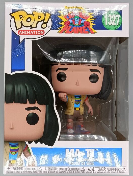 1327 Ma-Ti - Captain Planet and the Planeteers Funko POP - Brand New