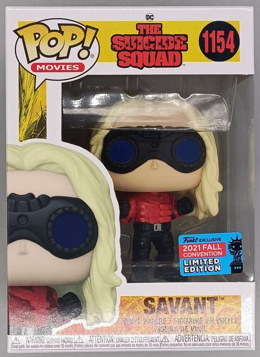 1154 Savant - Suicide Squad - 2021 Con Funko POP Funko