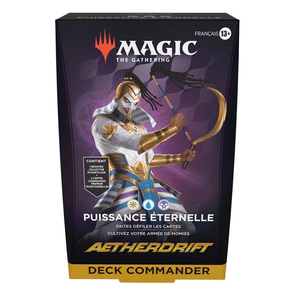 Magic the Gathering Aetherdrift Commander Decks Display (4) french