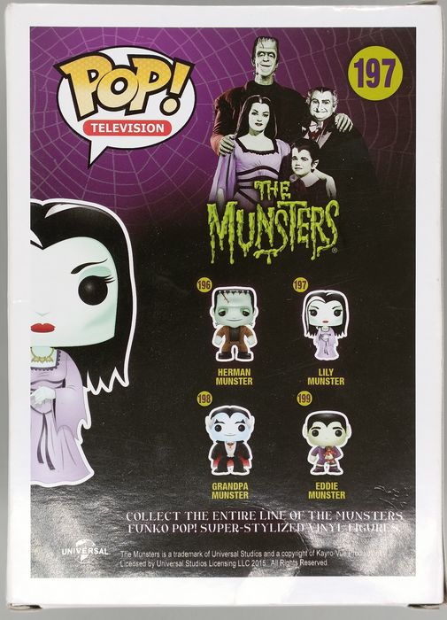 197 Lily Munster - The Munsters - Funko POP - Box Damaged