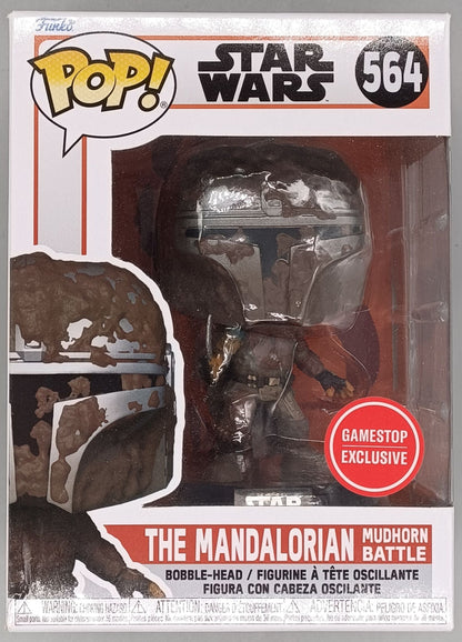 564 The Mandalorian (Mudhorn Battle) - Star Wars Funko POP