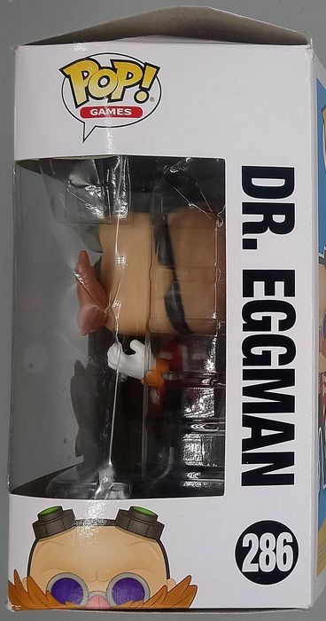 286 Dr. Eggman - Sonic The Hedgehog - Box Damaged Funko POP