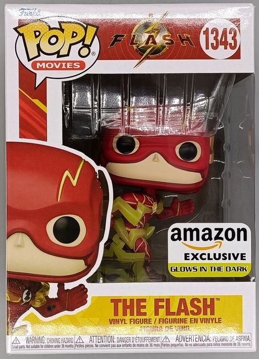 1343 The Flash (Running) Glow - DC The Flash - Funko POP - Box Damaged Funko
