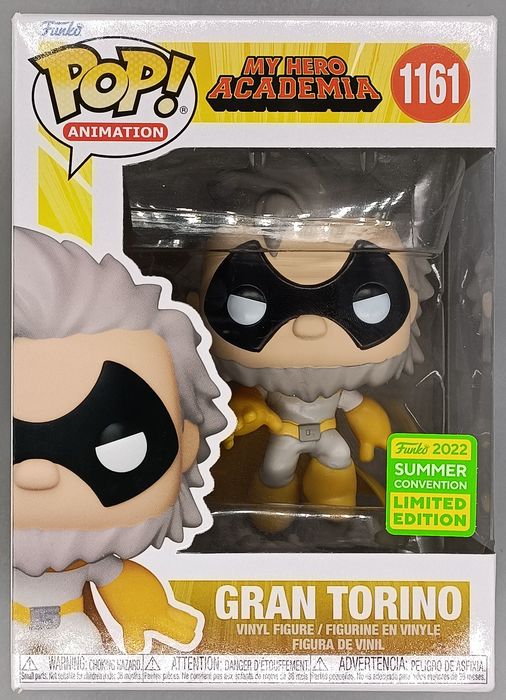 1161 Gran Torino - My Hero Academia - 2022 Con - Box Damaged Funko POP