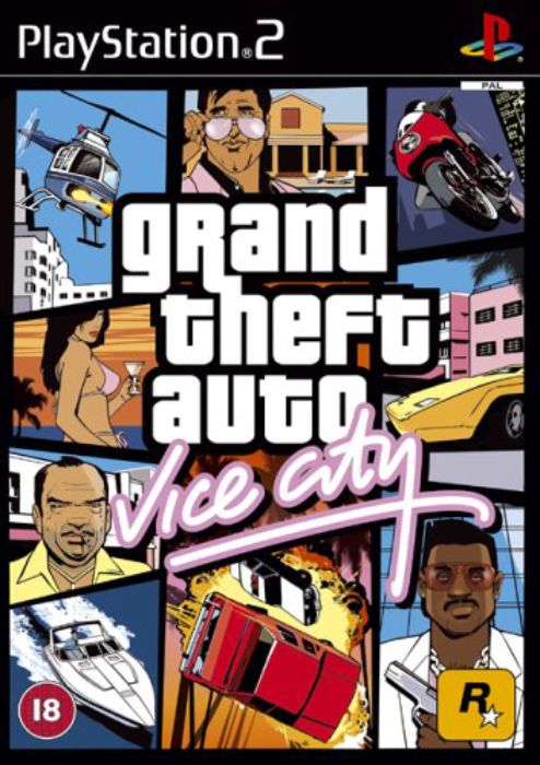 Grand Theft Auto: Vice City for Sony PlayStation 2 (PS2) Sony