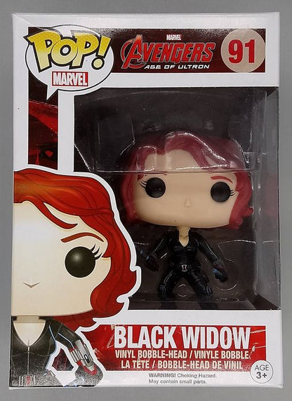 91 Black Widow - Marvel Avengers: Age of Ultron Box Damaged Funko POP