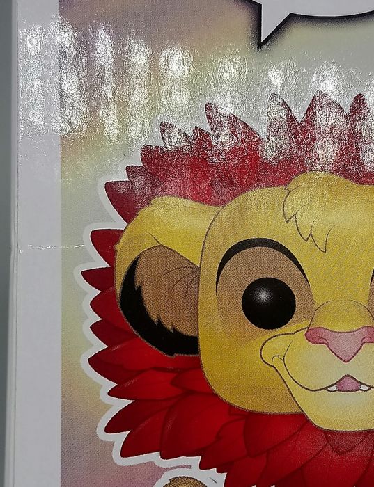 302 Simba (Leaf Mane) - Disney The Lion King - Funko POP - Box Damaged