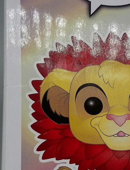 302 Simba (Leaf Mane) - Disney The Lion King - Funko POP - Box Damaged