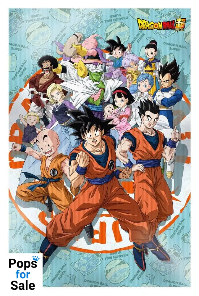 Dragon Ball Super 3D Poster Universe Survival 38 x 58 cm