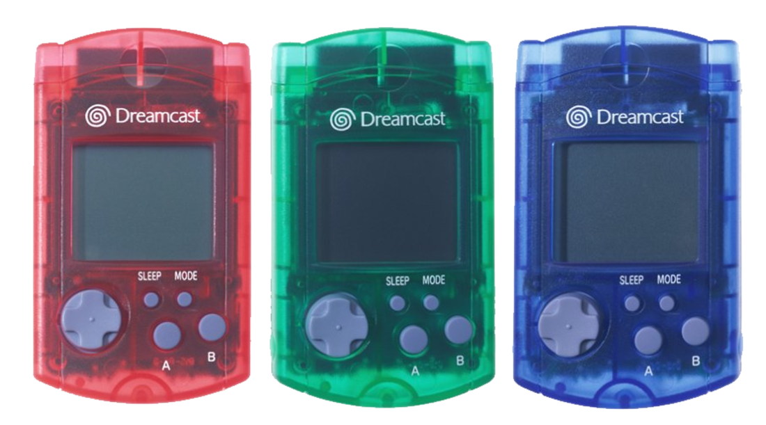 Dreamcast Official Memory Card VMU - 1mb (Various Colours) for Sega Dreamcast (DC) SEGA