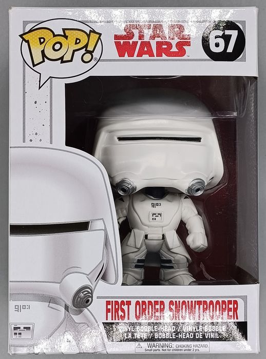 67 First Order Snowtrooper (Last Jedi) - Star Wars Funko POP Funko