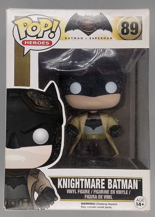 89 Knightmare Batman - Batman vs Superman - Box Damaged Funko POP Funko