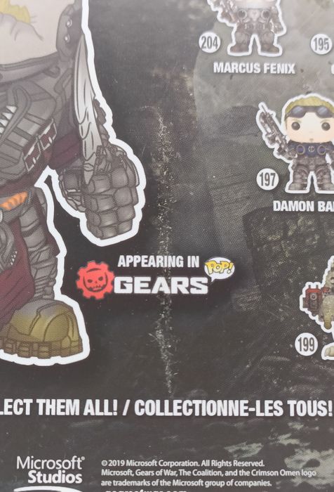 473 General RAAM - Gears of War - 2019 Con - Box Damaged Funko POP