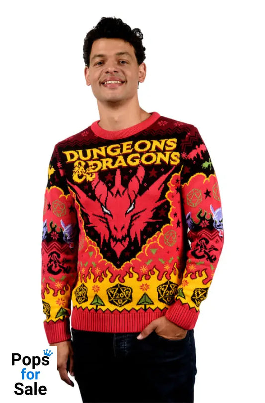 Dungeons & Dragons Christmas Jumper (Size XXXL)