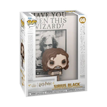 08 Wanted Poster w/Sirius Black - Harry Potter Comic Cover Funko POP - Brand New Funko