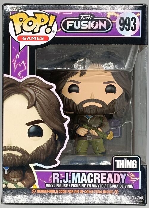 993 R.J. MacReady - The Thing - Funko Fusion Funko POP - Brand New Funko