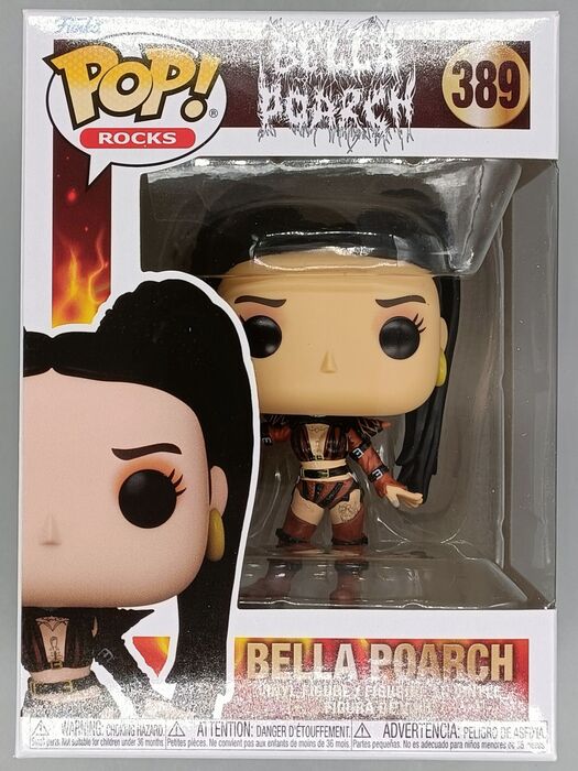 389 Bella Poarch (Inferno) - Rocks Funko POP - Brand New Funko