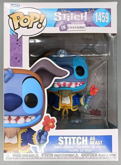 1459 Stitch (as The Beast) Disney Lilo & Stitch Box Damaged Funko POP Funko