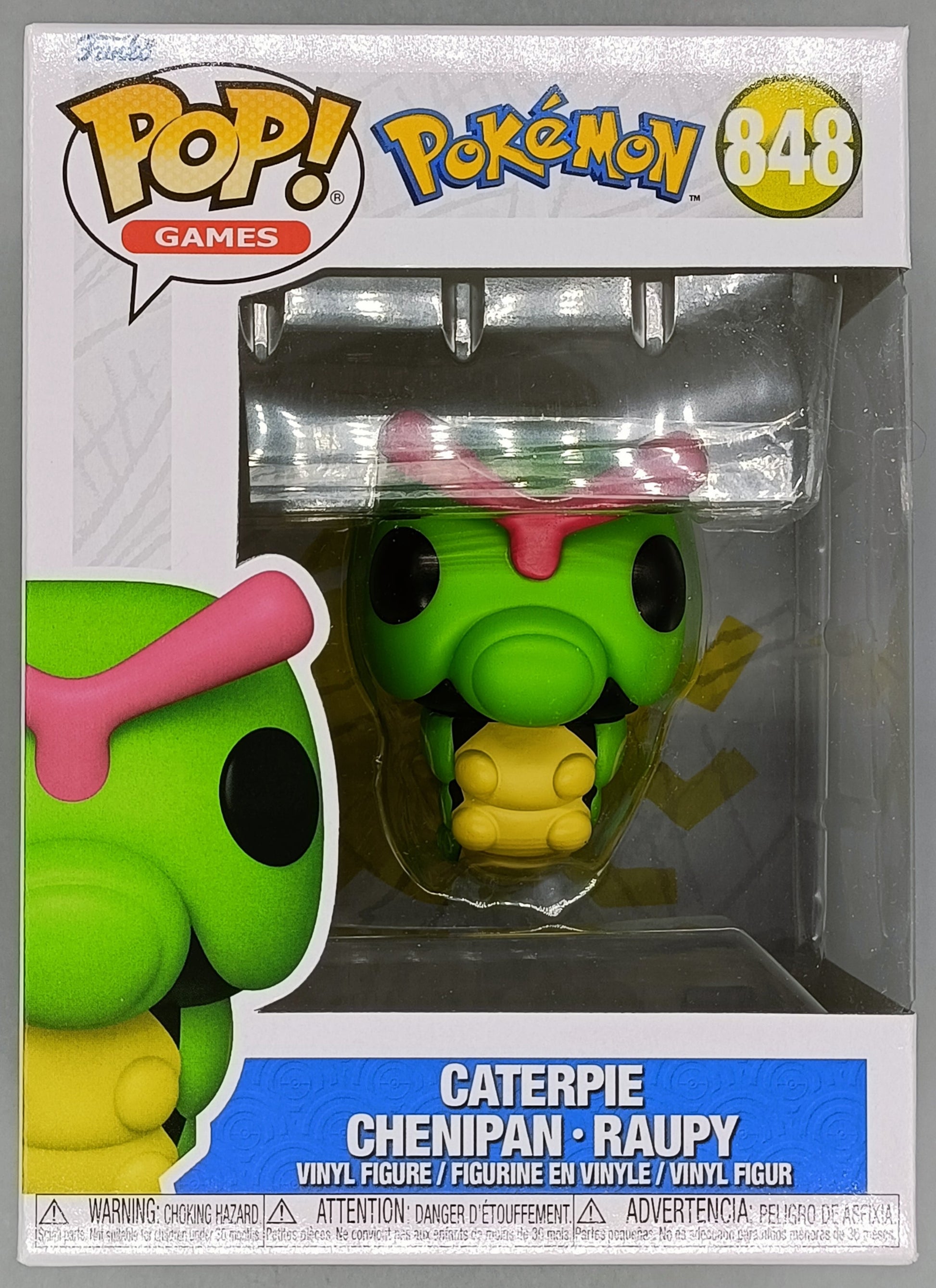 848 Caterpie - Pokemon - Brand New Funko POP in Protector