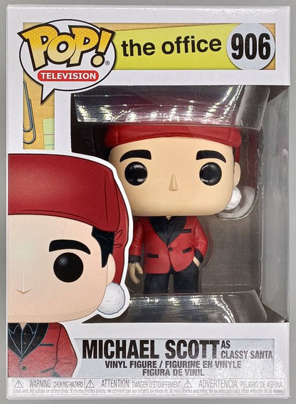 906 Michael Scott (as Classy Santa) - The Office Funko POP