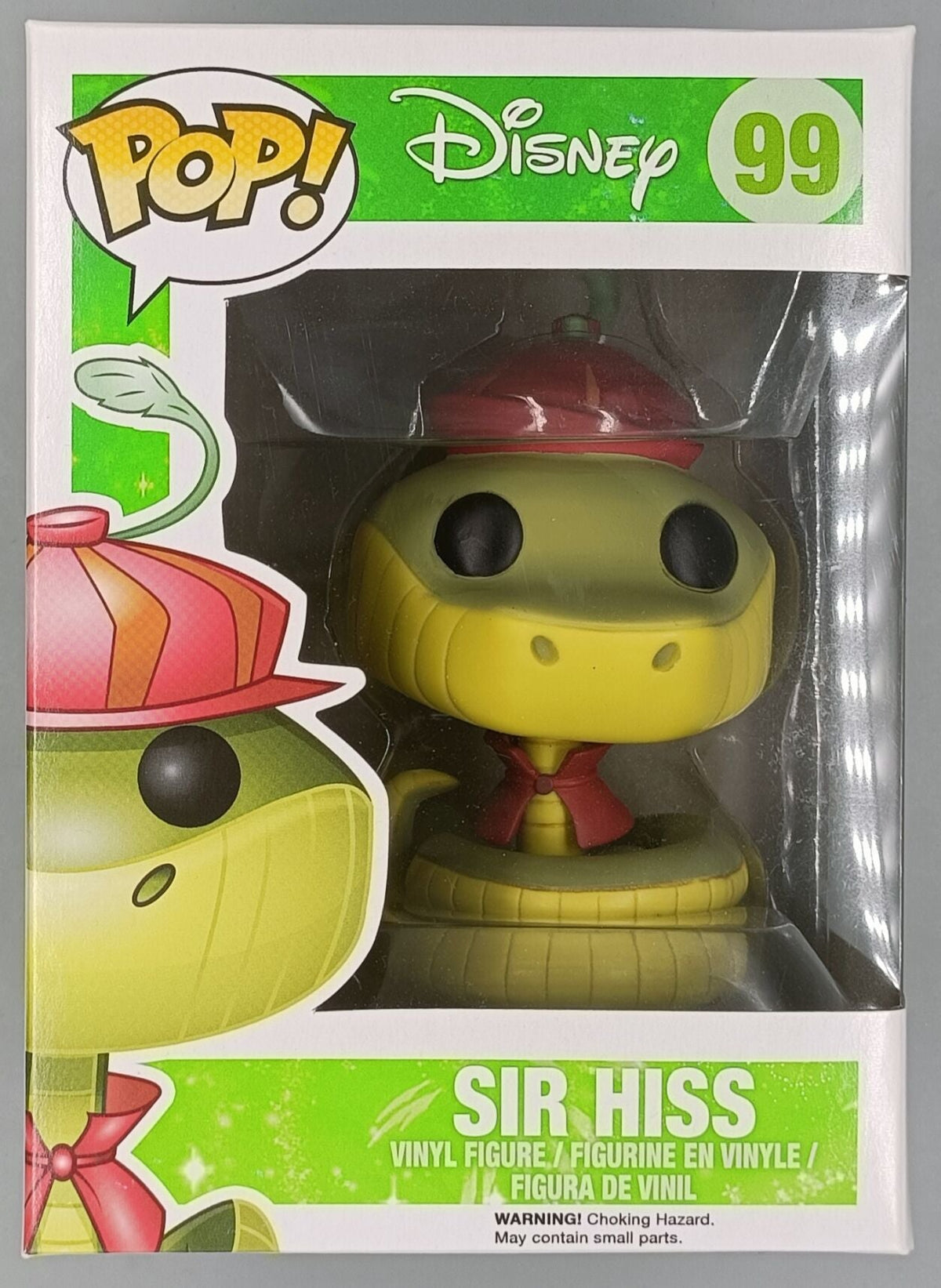 99 Sir Hiss - Disney Robin Hood Funko POP Funko