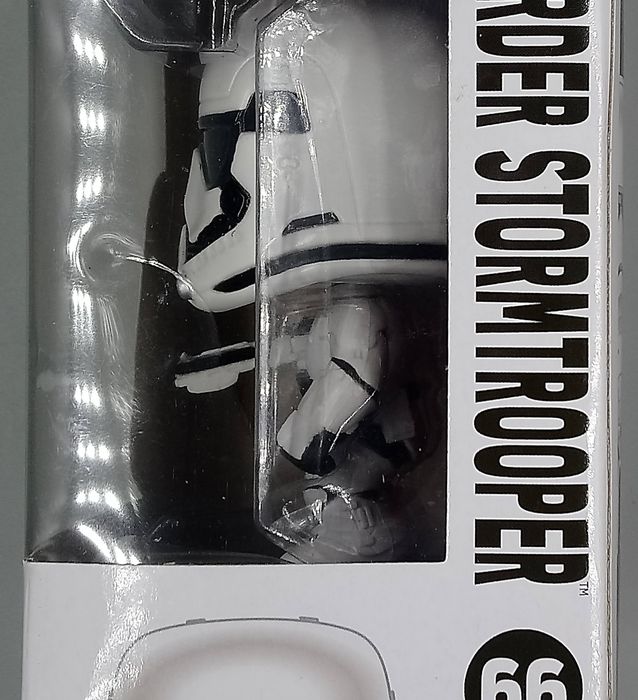 66 First Order Stormtrooper - Star Wars - Box Damaged Funko POP