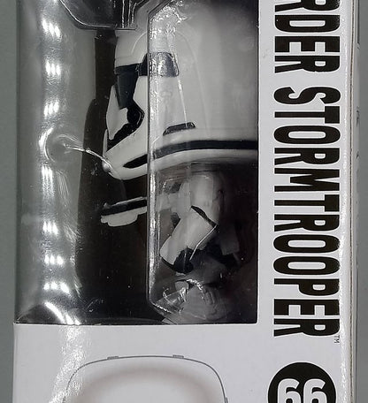 66 First Order Stormtrooper - Star Wars - Box Damaged Funko POP