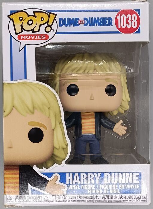 1038 Harry Dunne - Dumb and Dumber - Box Damaged Funko POP Funko