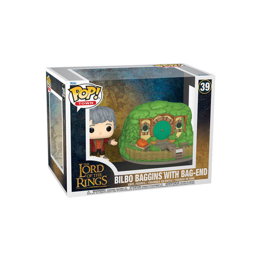 39 Bilbo Baggins with Bag-End - Town - The Lord of the Rings Funko POP PRESALE