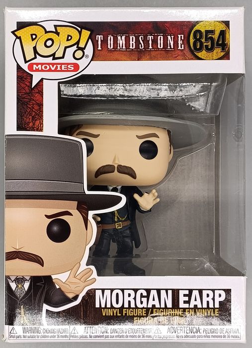 854 Morgan Earp - Tombstone - Box Damaged Funko POP