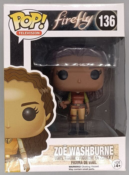 136 Zoe Washburne - Firefly- Box Damaged Funko POP Funko
